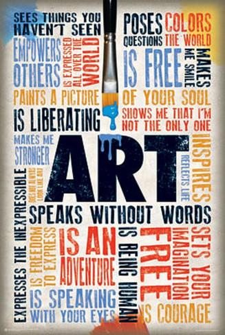 art-speaks-without-words-poster