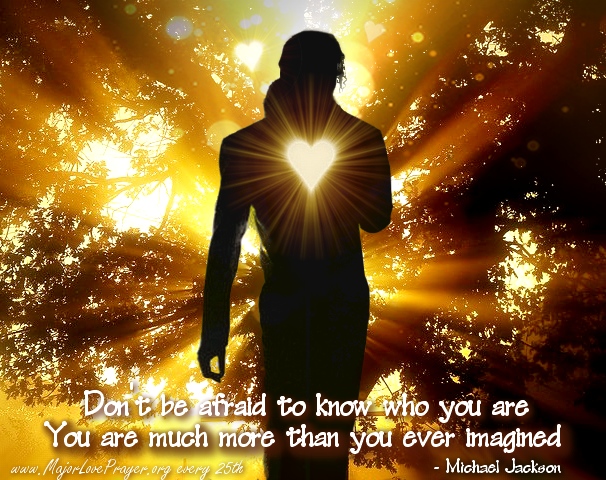 MJ quote Tree of Light - pls join Major Love Prayer every 25th